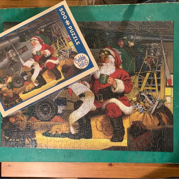Difficult santa puzzle. Complete - Picture 12 of 15